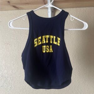 seattle razor back tank top. Size xs, very comfortable